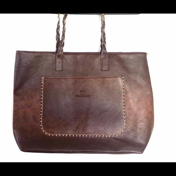 weimeibaige Handbags - Weimeibaige large brown soft PU leather purse